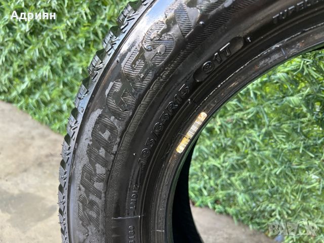 Зимна гума Bridgestone 195/65/15, снимка 5 - Гуми и джанти - 45559797