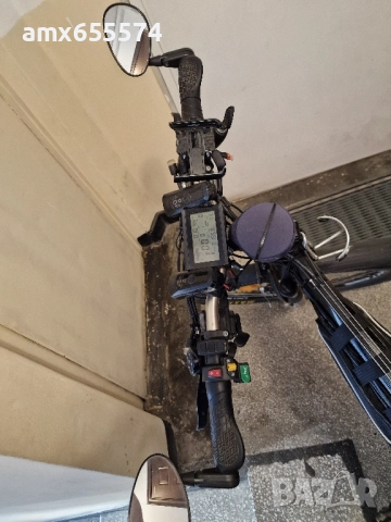 Електровелосипед 2000W, 50+ км/ч., батерия 48V 30 Ah, много екстри, снимка 8 - Велосипеди - 51939553