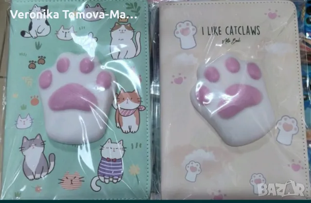 Тефтер лапа скуиши , снимка 1