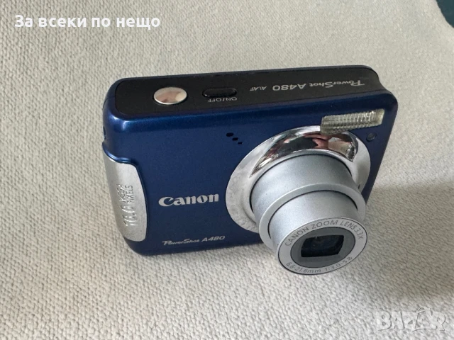 Цифров фотоапарат Canon PowerShot A480 , 10 MP , Canon A480, снимка 12 - Фотоапарати - 51127442