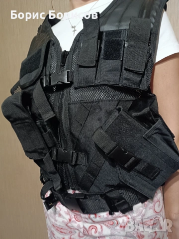 Mil-tec airsoft тактическа жилетка , снимка 3 - Екипировка - 53236299