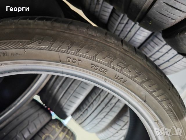 2бр.летни гуми 225/45/19 Bridgestone, снимка 4 - Гуми и джанти - 46228212