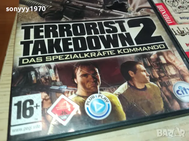 TERRORIST TAKEDOWN 2 PC DVD GAME-ВНОС GERMANY 1003251708, снимка 3 - Игри за PC - 49437537