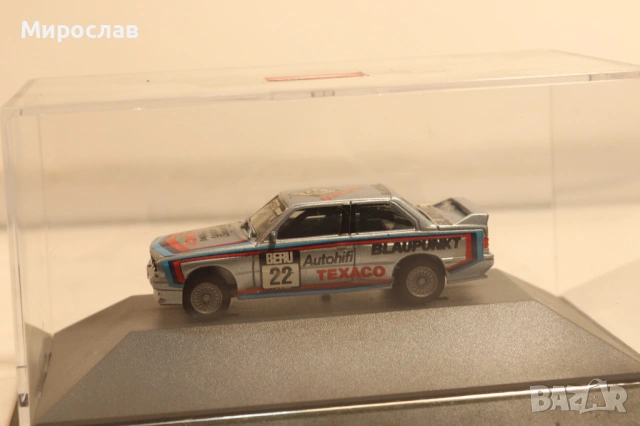 HERPA H0 1/87 BMW 3 РАЛИ МОДЕЛ КОЛИЧКА, снимка 2 - Колекции - 54210791