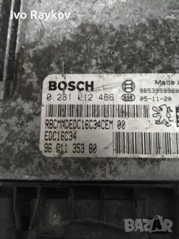 компютър ECU за Citroen Xsara Picasso (1999-2010г.) , 9661135380 ,0281012466  , снимка 3 - Части - 48175834