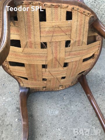 Дървен стол антика, снимка 7 - Столове - 45416114