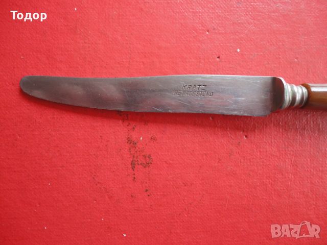 Страхотен нож дръжка от рог, снимка 6 - Ножове - 45321135