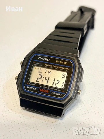 Часовник Casio F-91W