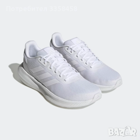 Маратонки/ Кецове Adidas Runfalcon 3.0 Бели, снимка 3 - Маратонки - 52815604