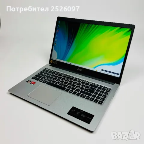 Acer Aspire 3/15,6” FHD/Ryzen 5 3500U/512GB NVMe/8GB DDR4, снимка 3 - Лаптопи за работа - 48140888