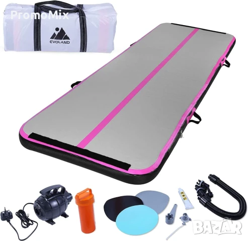 Надуваема въздушна платформа Evapoland E1395-01 3м SUB падъл борд постелка Надуваема тренировъчна по, снимка 8 - Други спортове - 47546687
