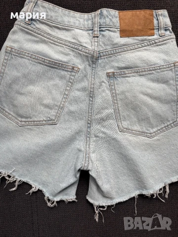 Нови къси панталонки H&M S, снимка 5 - Къси панталони и бермуди - 51110034