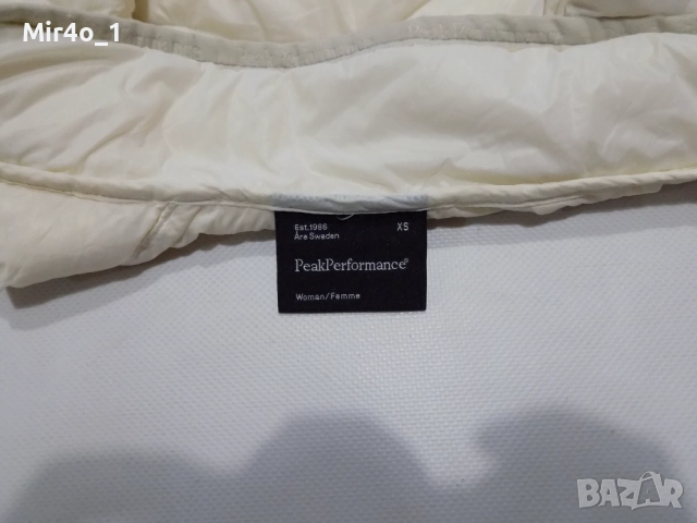 пухено яке peak performance горнище худи суичър фанела блуза туризъм планина дамско оригинално XS, снимка 7 - Якета - 52682890
