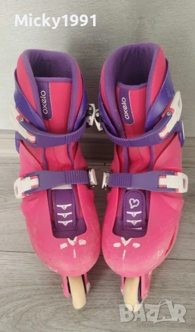Ролери Oxelo за момиче 34/36, снимка 2 - Ролери, кънки - 54174135