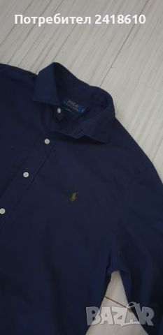 POLO Ralph Lauren Slim Fit Pique Cotton Mens Size L ОРИГИНАЛ! Мъжка Риза!, снимка 1 - Ризи - 46759238