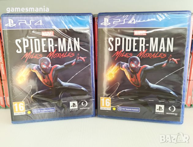 [ps4] ! Чисто НОВИ ! Spider-man Miles Morales / повредена опаковка