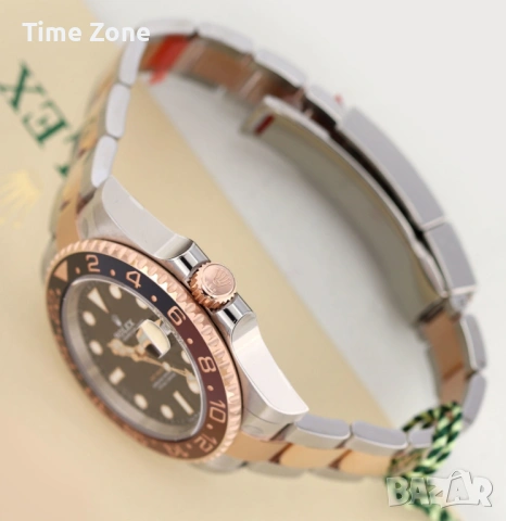 Rolex GMT-Master II 40mm 'Root Beer' Two-Tone Rose Gold Ceramic Automatic Различни Варианти, снимка 4 - Мъжки - 54060889
