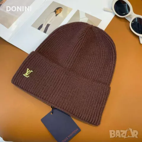 Дамска шапка  Louis Vuitton  , снимка 5 - Шапки - 49203908