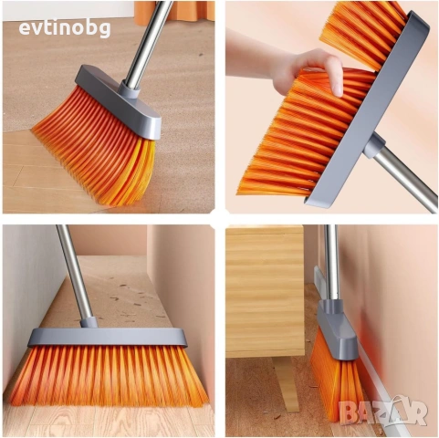 Комплект висококачествена метла с лопата, снимка 5 - Мопове, кофи, четки и метли - 54077234