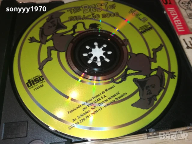 THE BEST OF FURACAO 2000 CD 1208251100, снимка 5 - CD дискове - 51337263