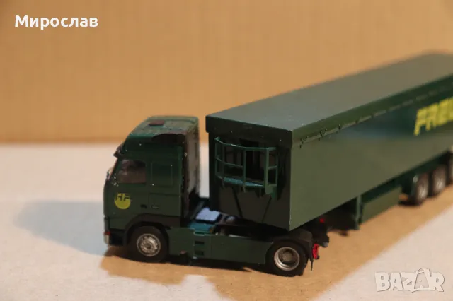 AMW 1:87 H0 VOLVO FH 12 ТИР КОЛИЧКА МОДЕЛ КАМИОН, снимка 2 - Колекции - 49917768