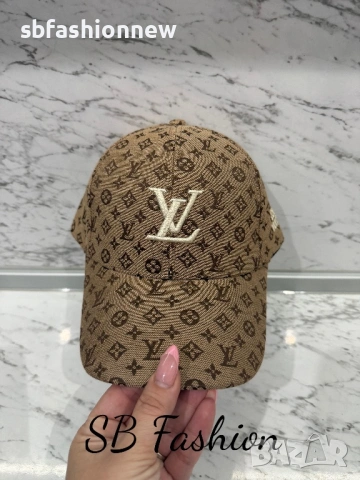 Louis Vuitton шапка с козирка, снимка 4 - Шапки - 53557459