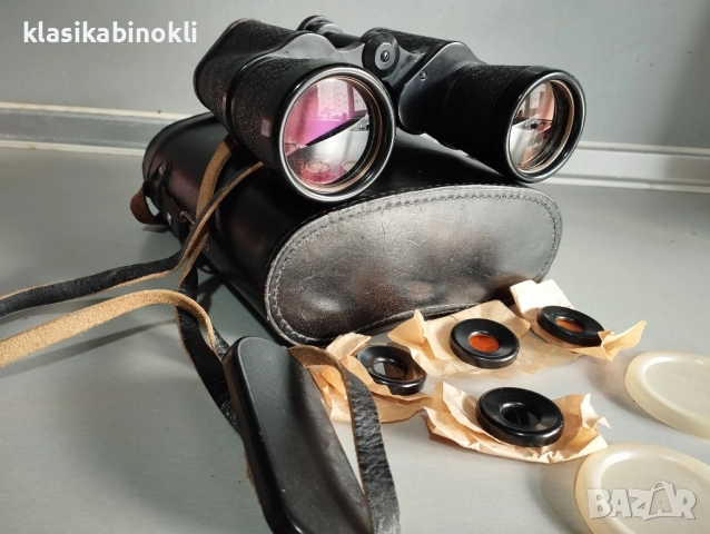 ТОП НОВ Съветски Бинокъл-БПВ1 7х50-MADE IN СССР, снимка 12 - Екипировка - 52560169