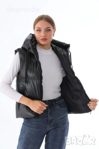🎯🎯🎯Дамски Елек с Качулка