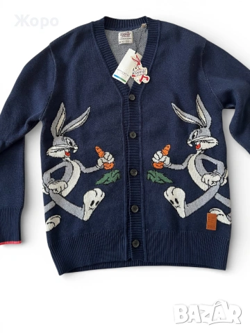 Scotch & Soda x Looney Tunes жилетка M – Нова с етикети – Bugs Bunny, снимка 7 - Други - 53589446