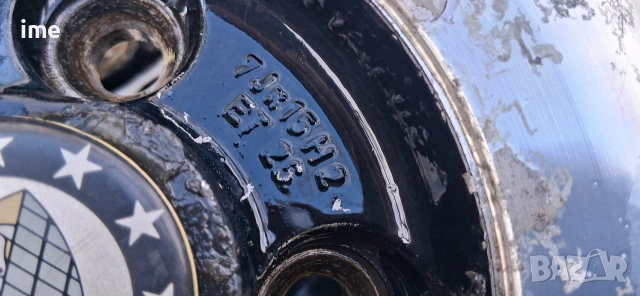 4бр ляти джанти 7J15ET25. 4x100. Gotti OEM 574.034. Свалени са от VW Golf. Среден отвор 57.1мм..., снимка 5 - Гуми и джанти - 53979184