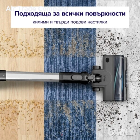 Вертикална прахосмукачка Levoit LVAC-200, черна, снимка 8 - Прахосмукачки - 51848941