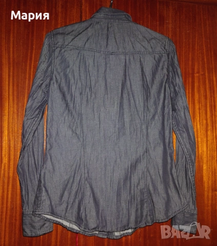 Дънкова риза, снимка 2 - Ризи - 53873575