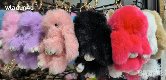 Пухкаво зайче ключодържател -13лв , снимка 6 - Други - 44164995