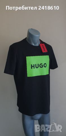 Hugo Boss HUGO Dulive222 Cotton Mens Size M НОВО! ОРИГИНАЛ! Мъжкa Тениска!, снимка 2 - Тениски - 45595914