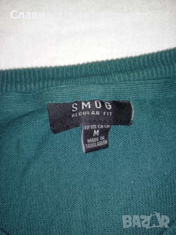 Мъжки Пуловери - SMOG - Regular Fit - M ( 2 броя ), снимка 3 - Пуловери - 45436575