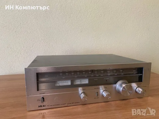 Продавам аналогов тунер Akai AT-2450, снимка 3 - Други - 50407551
