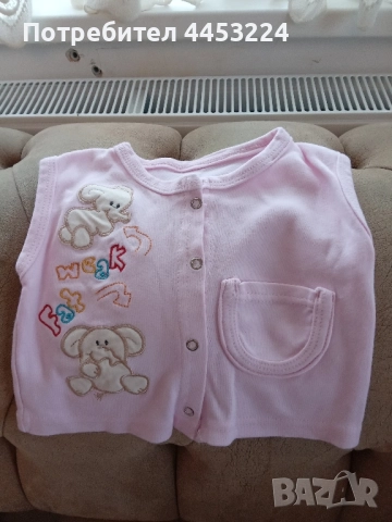 Детски дънкови елечета и бебешки елечета , снимка 9 - Жилетки и елечета за бебе - 50891241