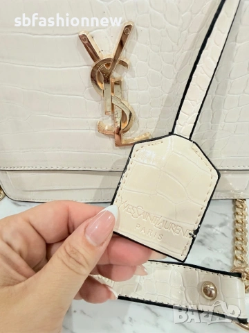 Ysl чанта с драскотини по логото, снимка 5 - Чанти - 53217400