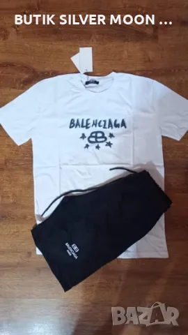 Мъжки Памучен Комплект 💥 BALENCIAGA , снимка 1 - Спортни дрехи, екипи - 46941652