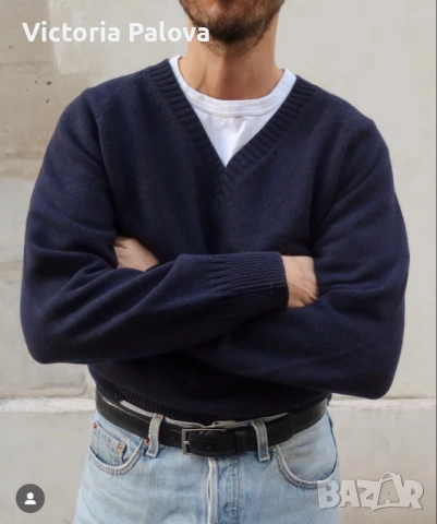 MÄRZ MÜNCHEN - унисекс винтидж пуловер “, вечната класика, снимка 15 - Пуловери - 53587190