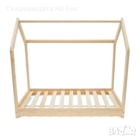 Монтесори Легло Тип Къща НОВО  ‼️ТОП Цена:70€ ‼️, снимка 4 - Бебешки легла и матраци - 54298104