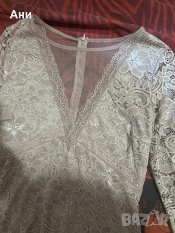 Дантелена рокля  м, снимка 2 - Рокли - 53114955