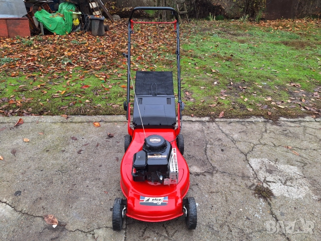 Косачка Briggs Efco 5 к.с. без самоход мулчираща с кош, снимка 2 - Градинска техника - 52294860