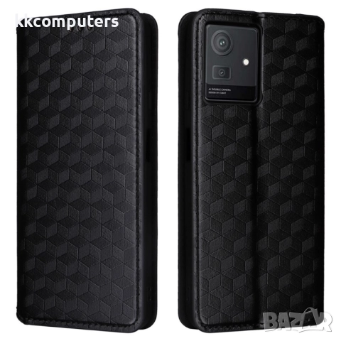 Cubot Note 50 Кожен Калъф Rhombus PU + TPU с магнитно закопчаване, снимка 6 - Резервни части за телефони - 51692187