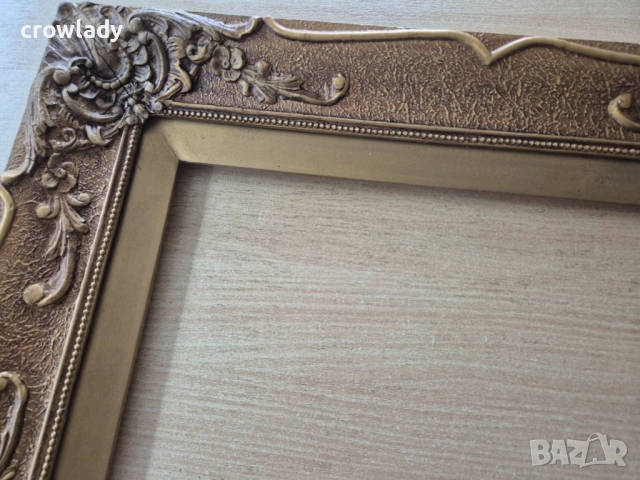 Барокова златна дървена рамка за гоблен картина огледало 11, снимка 2 - Картини - 52631726