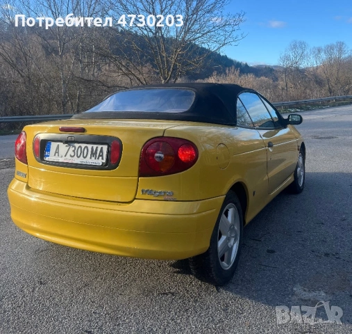 Рено Меган Кабрио, снимка 4 - Автомобили и джипове - 53439643