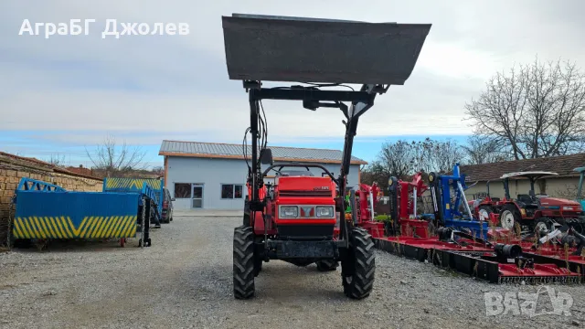 Японски трактор Yanmar FX235D с челен товарач, 23.5 кс, 4x4, АграБГ Джолев , снимка 6 - Селскостопанска техника - 48124577