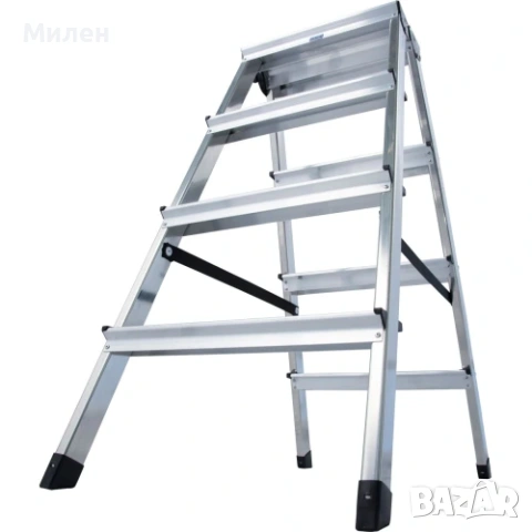 Професионална двустранна алуминиева стълба KRAUSE DOPLO 2x4