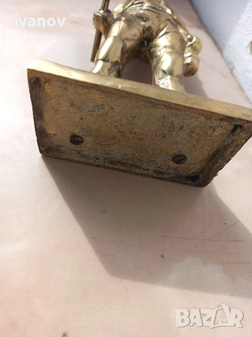 Бронзова пластика - миньор, снимка 10 - Колекции - 51917858