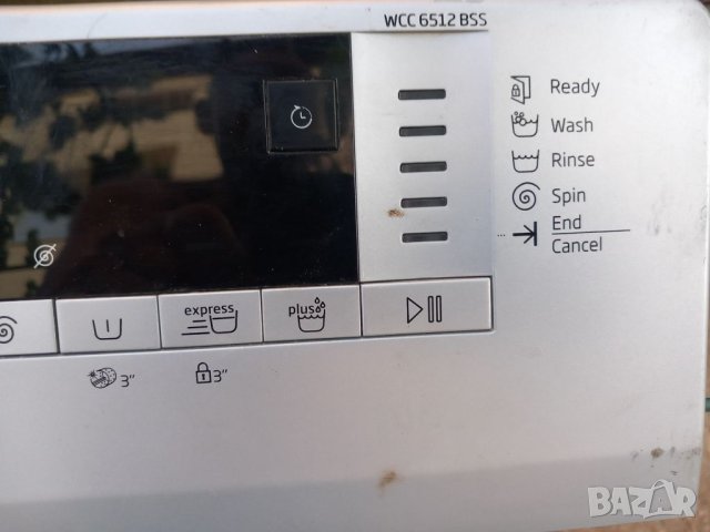 Продавам преден панел с платка за пералня Beko WCC 65122 BSS BSS, снимка 2 - Перални - 46420778